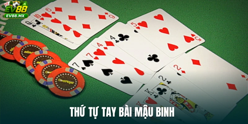 Thứ tự tay bài mậu binh