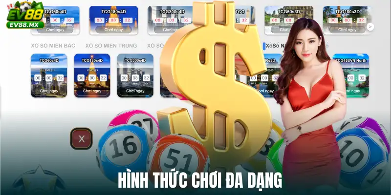 Hình thức chơi đa dạng